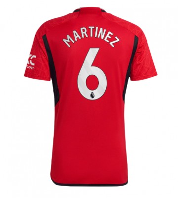 Manchester United Lisandro Martinez #6 Hjemmebanetrøje 2023-24 Kort ærmer